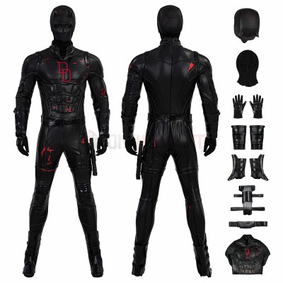 Daredevil Born Again Season 2 Cosplay Costumes Daredevil Black Top Level Suits