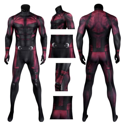 Daredevil Cosplay Costume Matt Murdock Spandex Bodysuit
