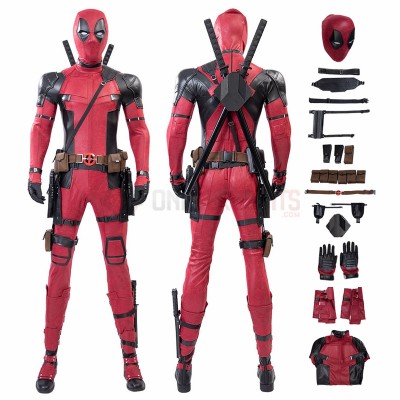 Deadpool 2 Cosplay Costumes Wade Wilson Upgraded Suits