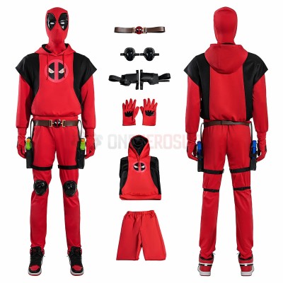 Deadpool 3 Cosplay Costumes Deadpool Hoodies Suits