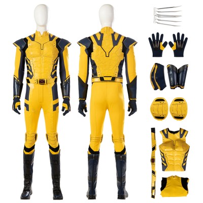 Deadpool 3 Cosplay Costumes Wolverine Leather Suits Ver.2