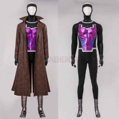 Deadpool & Wolverine Cosplay Costumes Gambit Top Level Suits