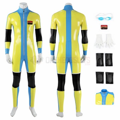 Dispatch Cosplay Costume Waterboy Leather Suit