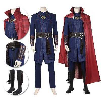 Doctor Strange 2 Cospaly Costume Multiverse Of Madness Dark Suit