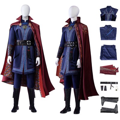 Doctor Strange 2 Cosplay Costumes in the Multiverse of Madness Top Level Suits