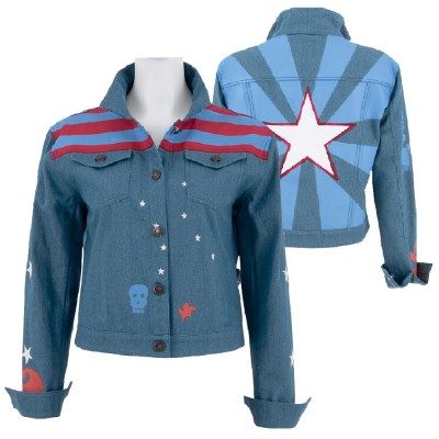 Doctor Strange 2 Cosplay Costumes Miss America Blue Coat