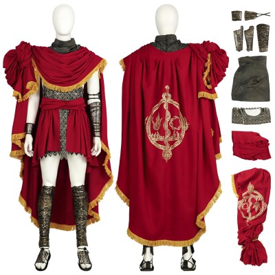 Elden Ring Shadow of the Erdtree Cosplay Costumes Messmer the Impaler Top Level Suits