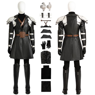 FF7EC Sephiroth Cosplay Costumes Young Sephiroth Top Level Suits