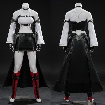Final Fantasy 7 Revelation Cosplay Costumes Tifa Lockhart Black Mage Top Level Suits