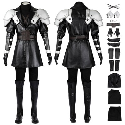 Final Fantasy VII Ever Crisis Cosplay Costumes Young Sephiroth Suits