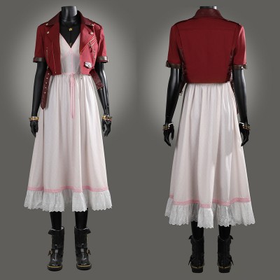 Final Fantasy VII Rebirth Cosplay Costumes Aerith Gainsborough Suits