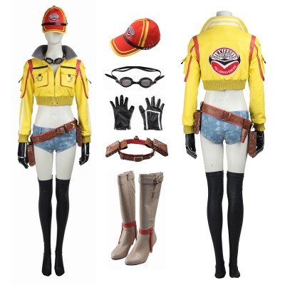 Final Fantasy XV Cosplay Costumes Cindy Aurum Suits