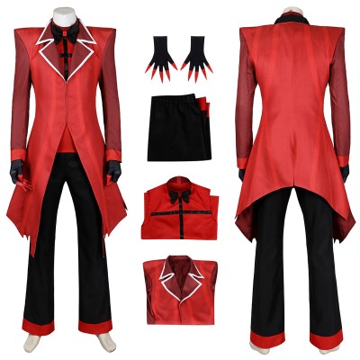 Halloween Gifts for Boys Hazbin Hotel Alastor Cosplay Costumes