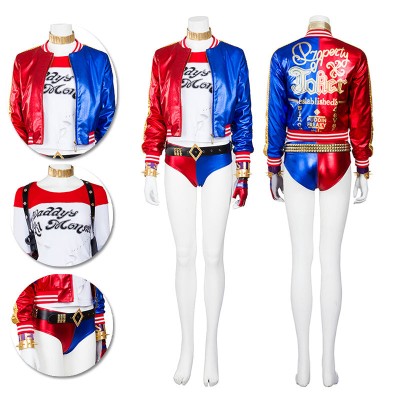 Harley Cosplay Costume Classic Suicide Squad Edition