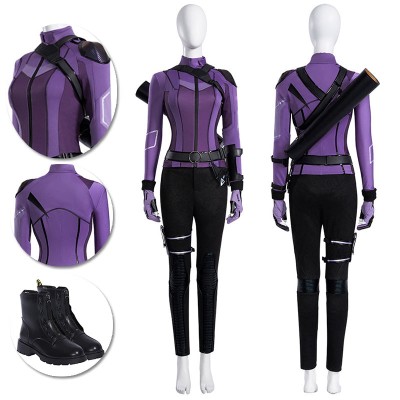 Hawkeye Cosplay Costumes Kate Bishop Top Level Suit