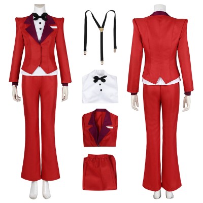 Hazbin Hotel Charlie Morningstar Cosplay Suits Girls Halloween Costumes