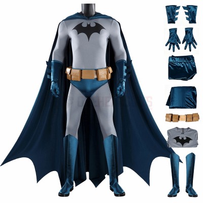Hush Bruce Wayne Cosplay Costume Bruce Wayne Gray Cosplay Suit