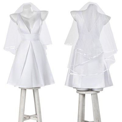 Jack Napier 2 Harley Cosplay Costumes White Wedding Dress