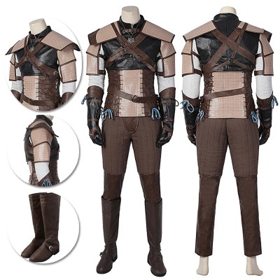 Kaer Morhen Cosplay Costume of The Witcher 3 Geralt Starting Suit