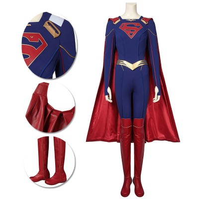 Kara Zor-El Cosplay Costumes Kara Zor-E Season 5 Cosplay Suit