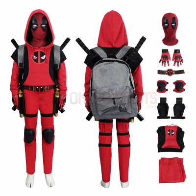 Kid Deadpool & Wolverine Complex Cosplay Costume Kidpool Suit