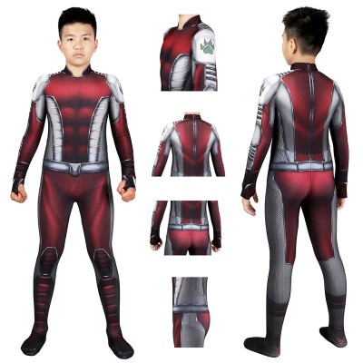 Gift for Kids Beast Boy Cosplay Costumes Titans Halloween Suit