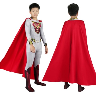 Kids Sheldon Sampson Cosplay Costumes Jupiter's Legacy The Utopian Suit