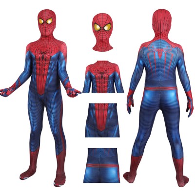 Kids Spider-Man PS5 Amazing Suit Halloween BodySuit
