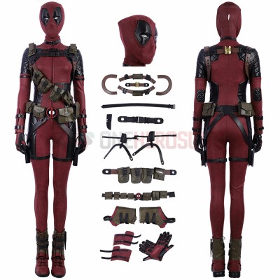 Lady Deadpool Cosplay Costume Deadpool Female Costumes