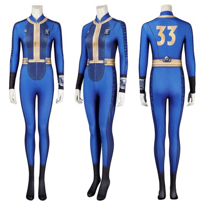 Lucy Blue Cosplay Costume For Ladies Spandex Bodysuit