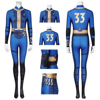 Lucy Blue Cosplay Costume For Ladies Spandex Bodysuit Ver.2