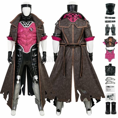 Marvel Rivals Cosplay Costumes Gambit Top Level Suits