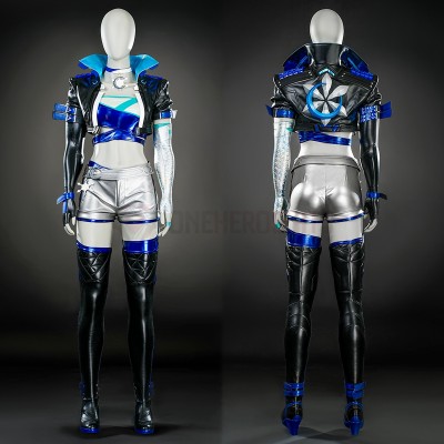 Marvel Rivals Luna Snow Cosplay Costumes Seol Hee Halloween Female Suits