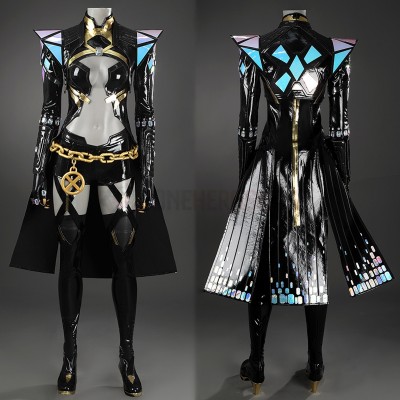 Marvel Rivals White Queen Cosplay Costumes Emma Frost X-Revolution Skin Suits