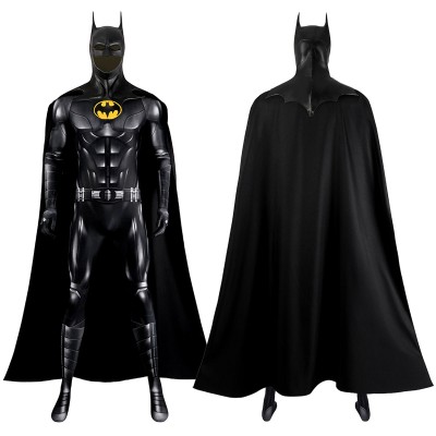 Michael Keaton Bruce Wayne Cosplay Costume Bruce Wayne Spandex Bodysuit