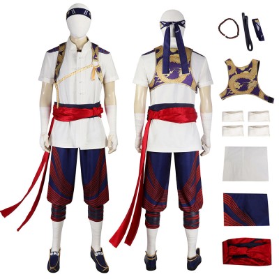 Mortal Kombat 1 Cosplay Costumes Liu Kang Suits