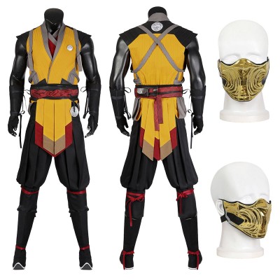 Mortal Kombat 1 Cosplay Costumes Scorpion Suits