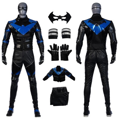 Nightwing Cosplay Costumes Gotham Knights Top Level Suits