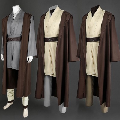 Obi-Wan Kenobi Cosplay Costumes Promotional Edition Halloween Suit