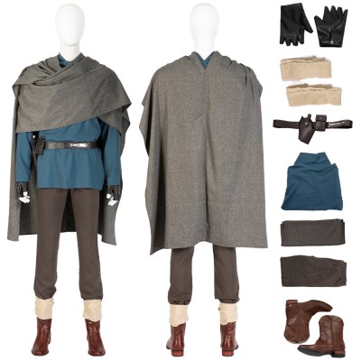 Obi Wan Kenobi Cosplay Costumes Jedi Master Top Level Suits