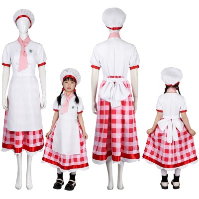 Princess Peach Showtime Patissiere Peach Cosplay Costumes Girls Halloween Costumes