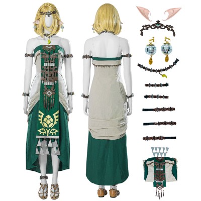 Princess Zelda Cosplay Dress Tears of the Kingdom Suits Ver.2