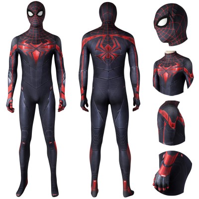 PS5 Spider-Man Cosplay Costume Miles Morales Advanced Tech Bodysuit