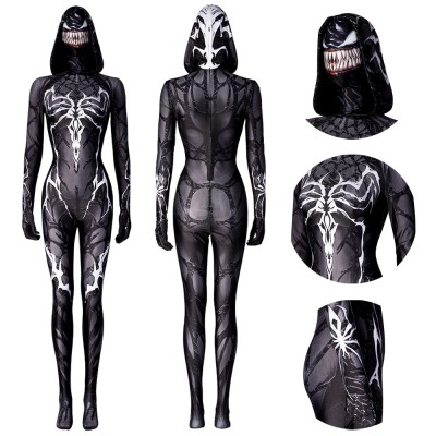 Queen Of The Dark Spiders Cotton Cosplay Bodysuits