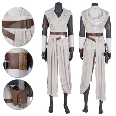 Rey Cosplay Costumes The Rise Of Skywalker Cosplay Suits Movie Level