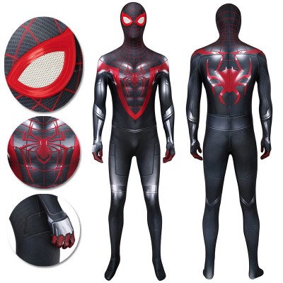 Spider-man 3D Printed Suit Miles Morales PS5 Bodysuit