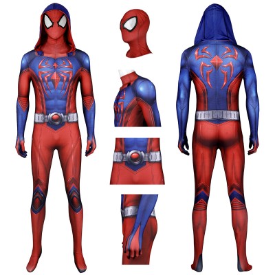Spider-Man 2 Peter Parker Cosplay Costume Scarlet III Suit Gifts for Boys