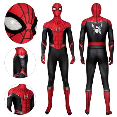 Spider-man Black and Red Suits Far From Home Spider Bodysuit