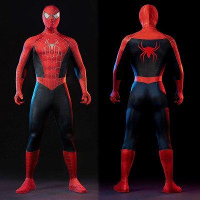 Spider-Man Cosplay Costumes Tobey Maguire Halloween Male Suits