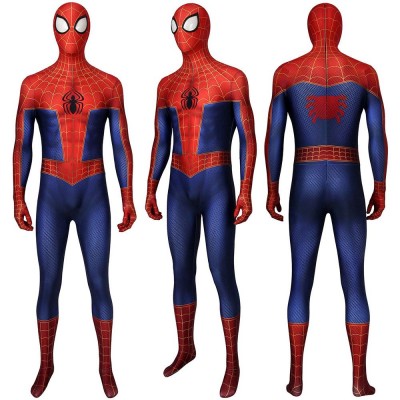 Spider-Man Into the Spider-Verse Peter Parker Cosplay Costume 3D Printed Zentai